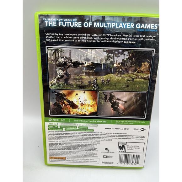 Titanfall (Xbox 360) Game Tested Complete In Box - Picture 2 of 7